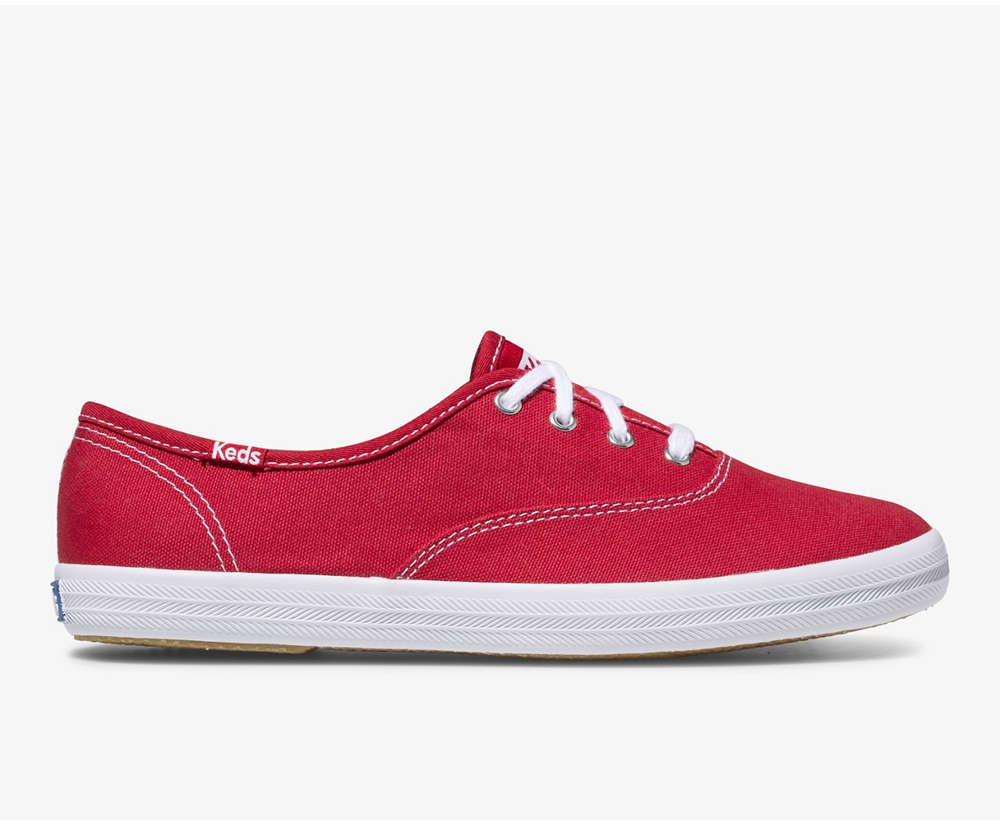 Basket Keds Femme Rouge - Champion Originals - 648-EGRLTW